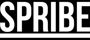Imagem do logotipo da Spribe, conhecida por seus jogos inovadores e mecânicas de jogo exclusivas.