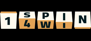 Logotipo da 1Spin, destacando-se por sua variedade de slots e jogos de cassino online.