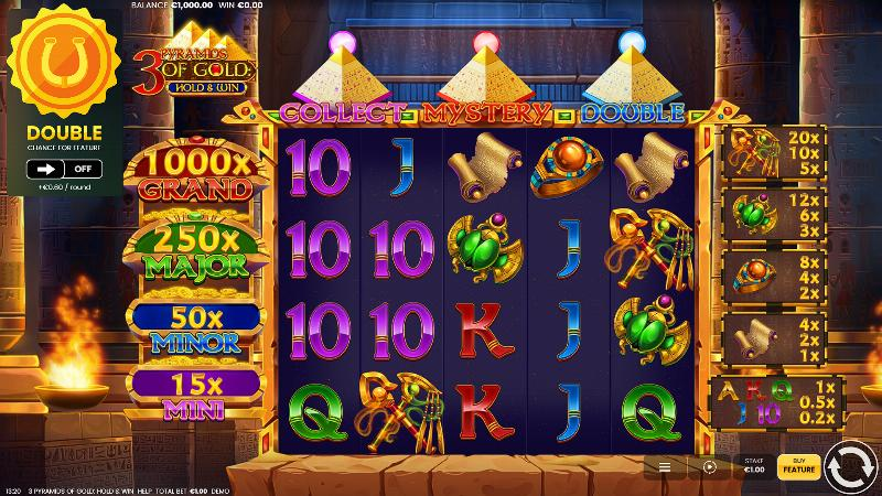 3 Pyramids of Gold Demo