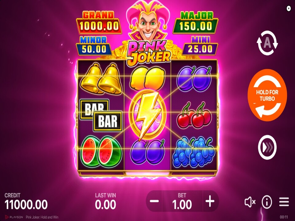 Super Pink Joker: Hold and Win Demo