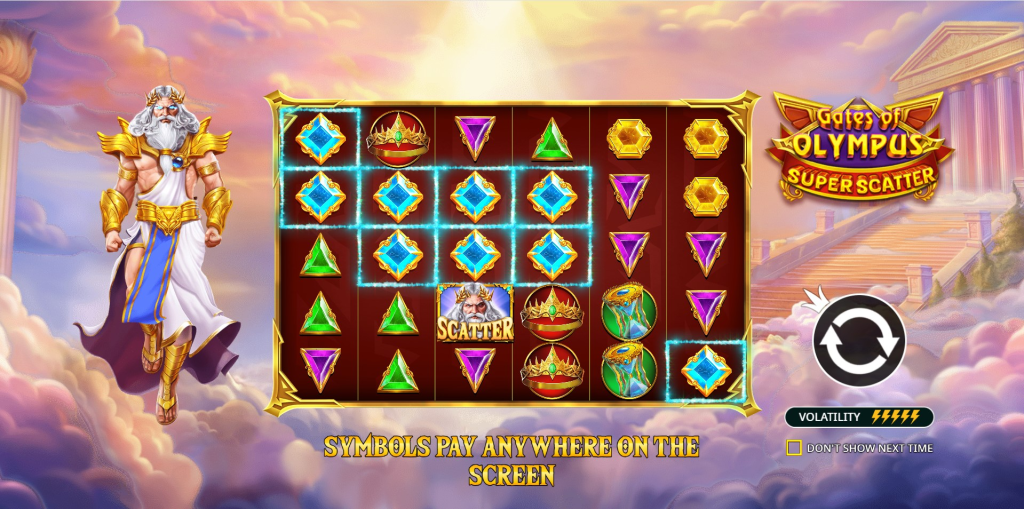 Gates of Olympus Super Scatter Demo