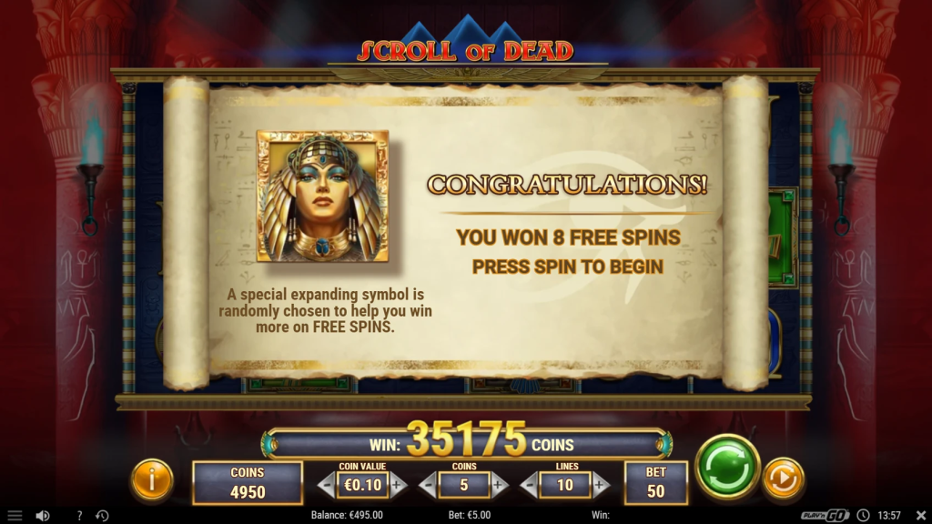 Scroll of Dead Aplicativa